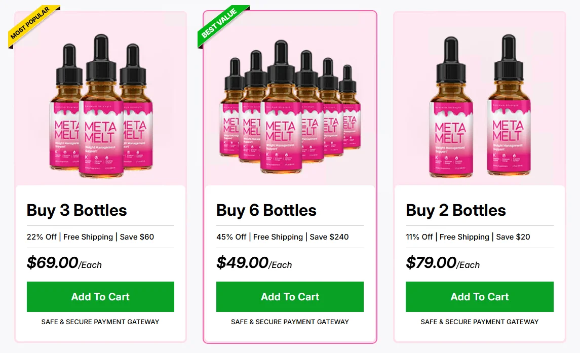 Meta Melt Official Website USA